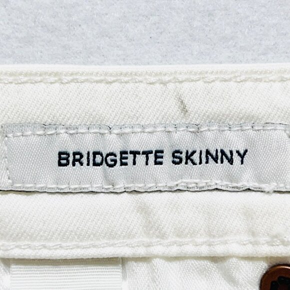 Lucky Brand Women's Bridgette Skinny Distressed White Ankle Jeans Size 8/29 NWOT - Picture 7 of 13